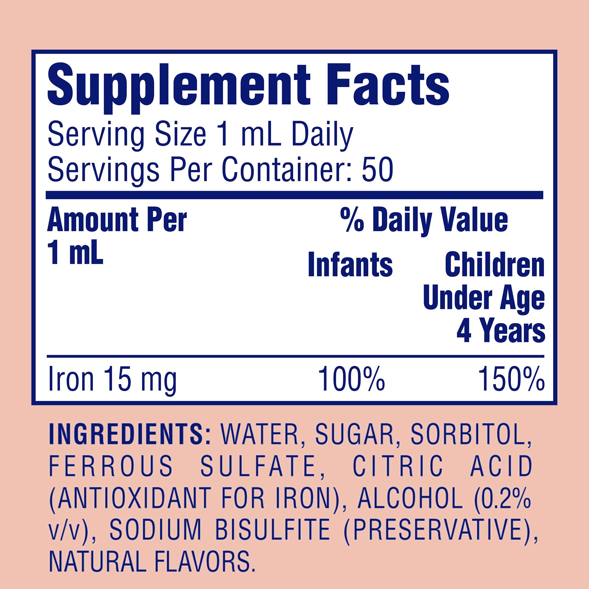enfamil liquid iron supplement