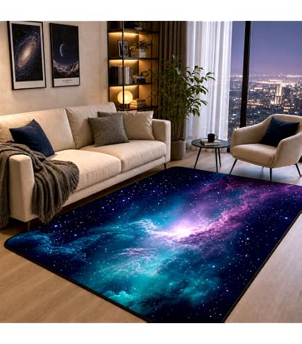 Amazon.com: Aqua Blue Rug 4x6 Area Rug,Water Texture Print Indoor