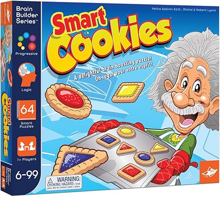 Amazon Foxmind 脳トレゲーム Smart Cookies 一人で遊べるパズルゲーム 正規品 脳トレ 学習ゲーム おもちゃ