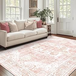 QD-Udreamy 6x9 Area Rugs - Machine Washable Rugs