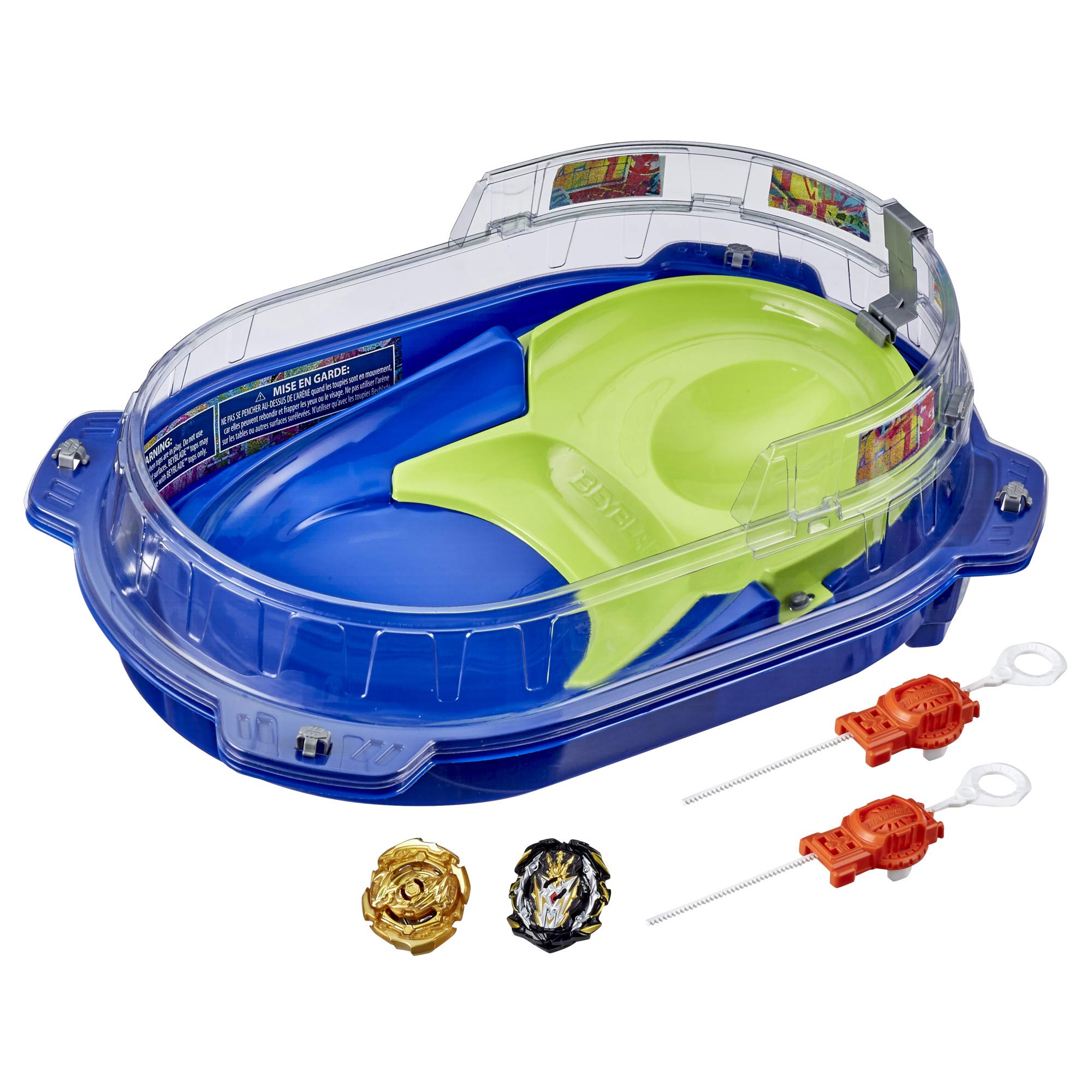 Beyblade Burst Rise Hypersphere Vortex Climb Battle Set – Complete Set with Beystadium, Battling Top Toys, Launchers