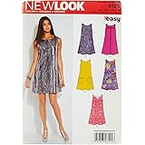 Simplicity Creative Patterns New Look 6125 Misses' Dress, A (10-12-14-16-18-20-22)