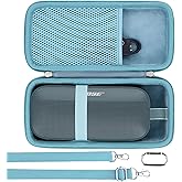 khanka Travel Case for Bose New SoundLink Flex 2nd Gen/Bose SoundLink Flex Bluetooth Portable Speaker,Case Only (Blue)