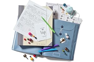 Savor|2025 Updated Edition Family Emergency Binder ™ | Custom Dyed Cloth Expanding File Folder for Important Papers, Babysitter Binder, Birth Certificates, Social Security Cards, Passports, Photos