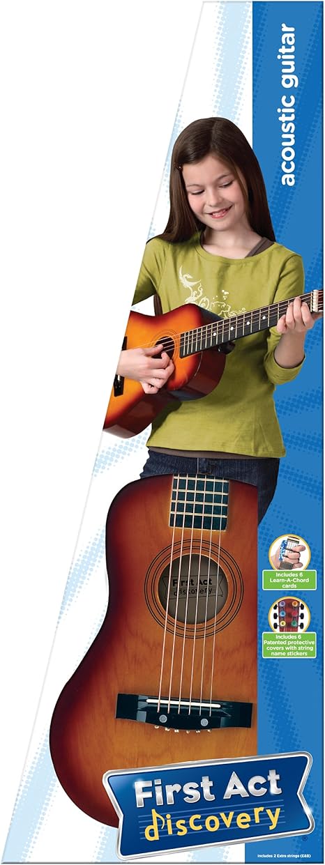 guy plays toy guitar in walmart