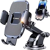 TORRAS Military-Grade Phone Holders for Your Car【96+LBS Strongest Suction】 Car Phone Holder Mount, Ultra-Durable Cell Phone C