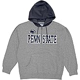 Blue 84 NCAA unisex-adult Ncaa Officially Licensed Half Zip Contrast Hooded Sweatshirt Applique Shield