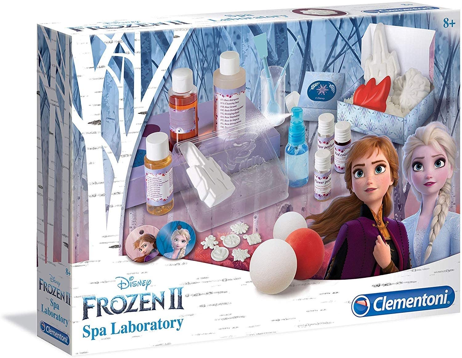 Clementoni 18523 Disney Frozen 2-Elsa Beauty Lab, Multi-Colour