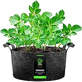 VIVOSUN 1 Pack 100 Gallon Grow Bag, Fabric Pot with Handles for Vegtables and Plants