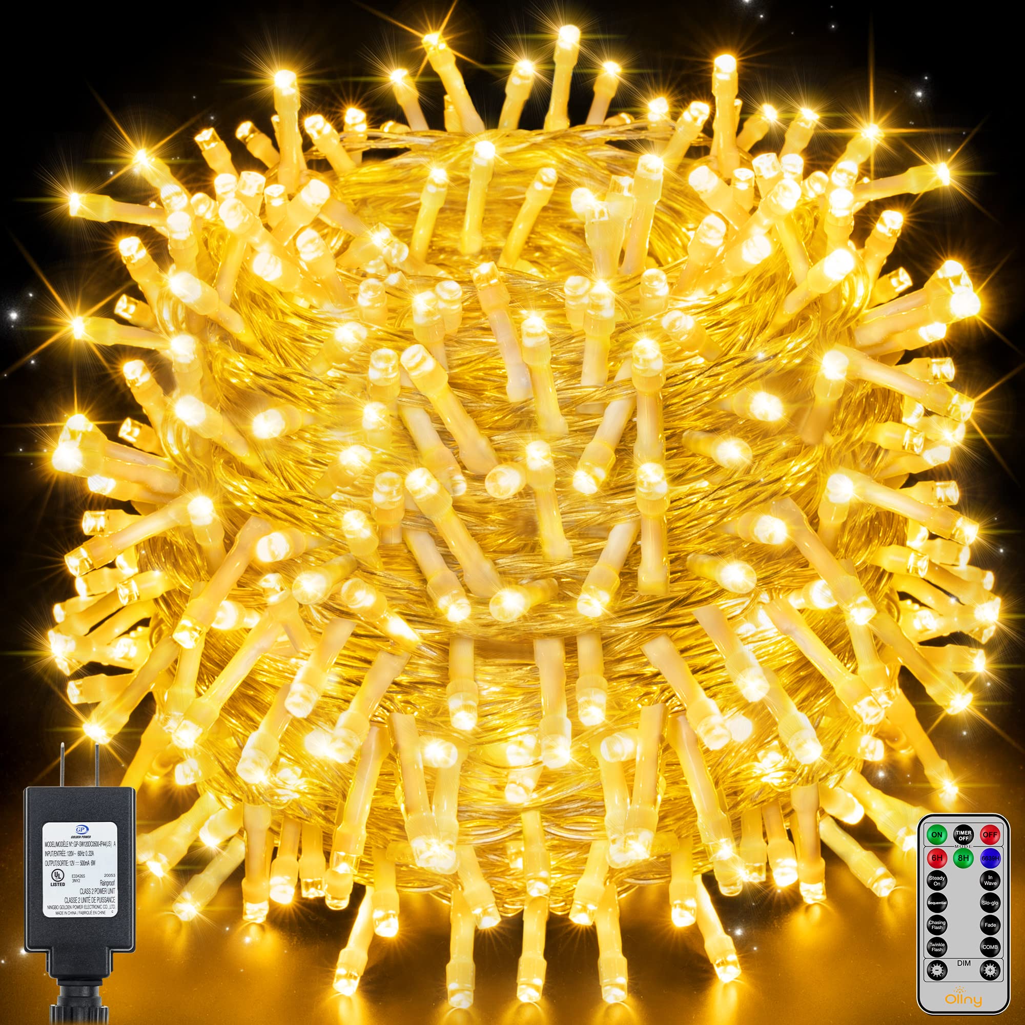 Ollny Outdoor String Lights 800LED