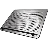 Thermaltake MASSIVE A21 10&rdquo;-17&rdquo; Notebook Laptop Cooling Pad with Aluminum Panel, Single 200mm Fan, CL-N011-PL20BL-A
