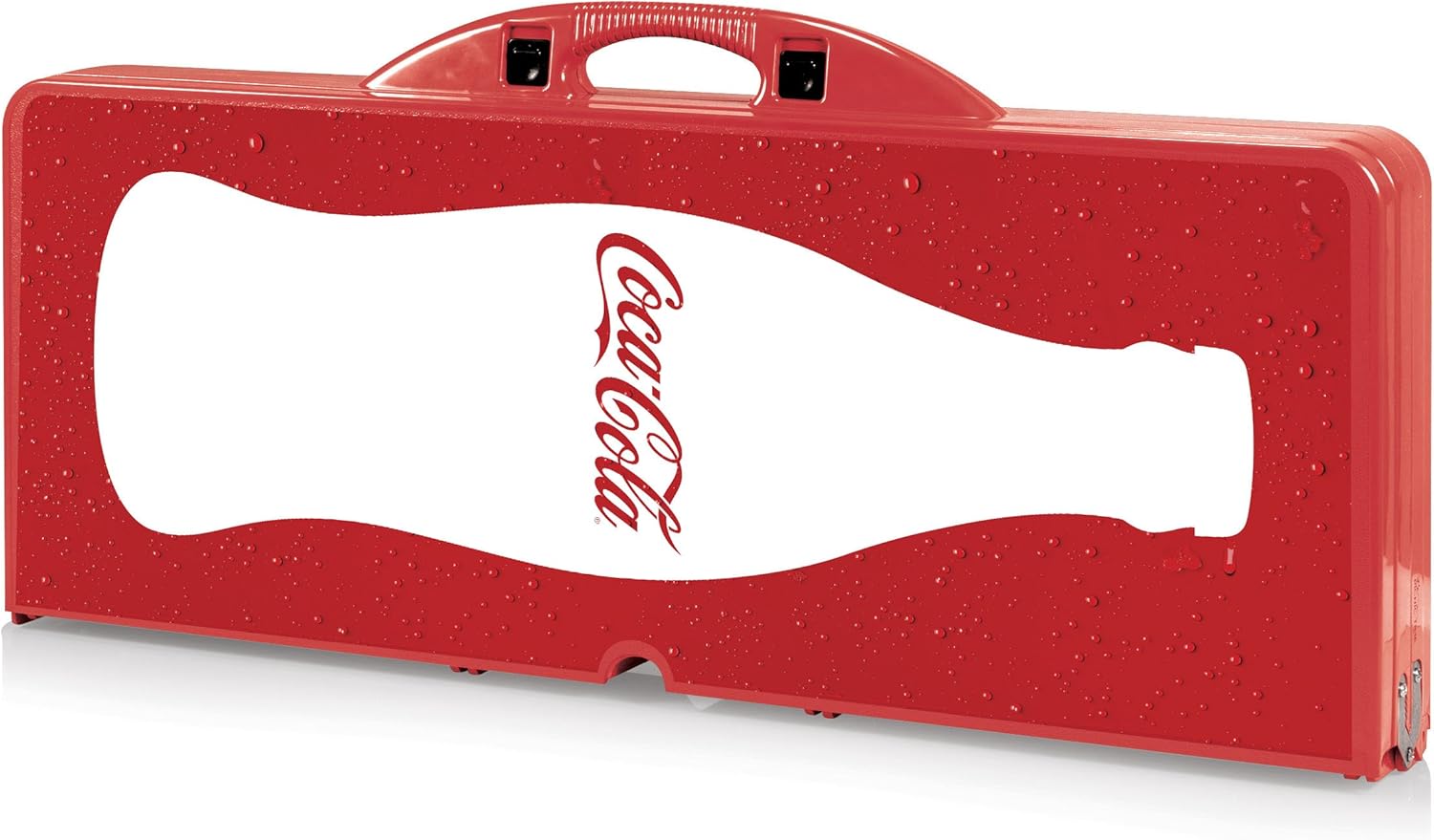 PICNIC TIME Coca-Cola Portable Picnic Table with Seating for 4, Bottle Print, 34 x 4.25 x 15.5: Sports & Outdoors