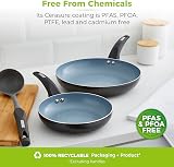 Tower Cerasure Induction Frying Pan Set 20cm 28cm Ceramic Non-Stick Graphite view 8