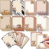 Thenshop 32 Pads Christmas Highland Cow Sticky Notes Bulk Gifts Cute Cartoon Animal Self Stick 3"X4" Back to School Sticky Notepads Removable Easy to Post Memo for Students School Office Favors Gifts