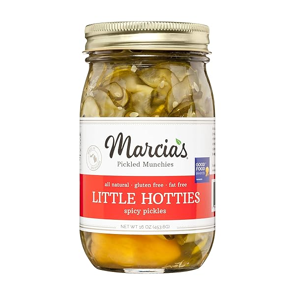 LITTLE HOTTIES SPICY BREAD AND BUTTER PICKLES – PACK OF 2