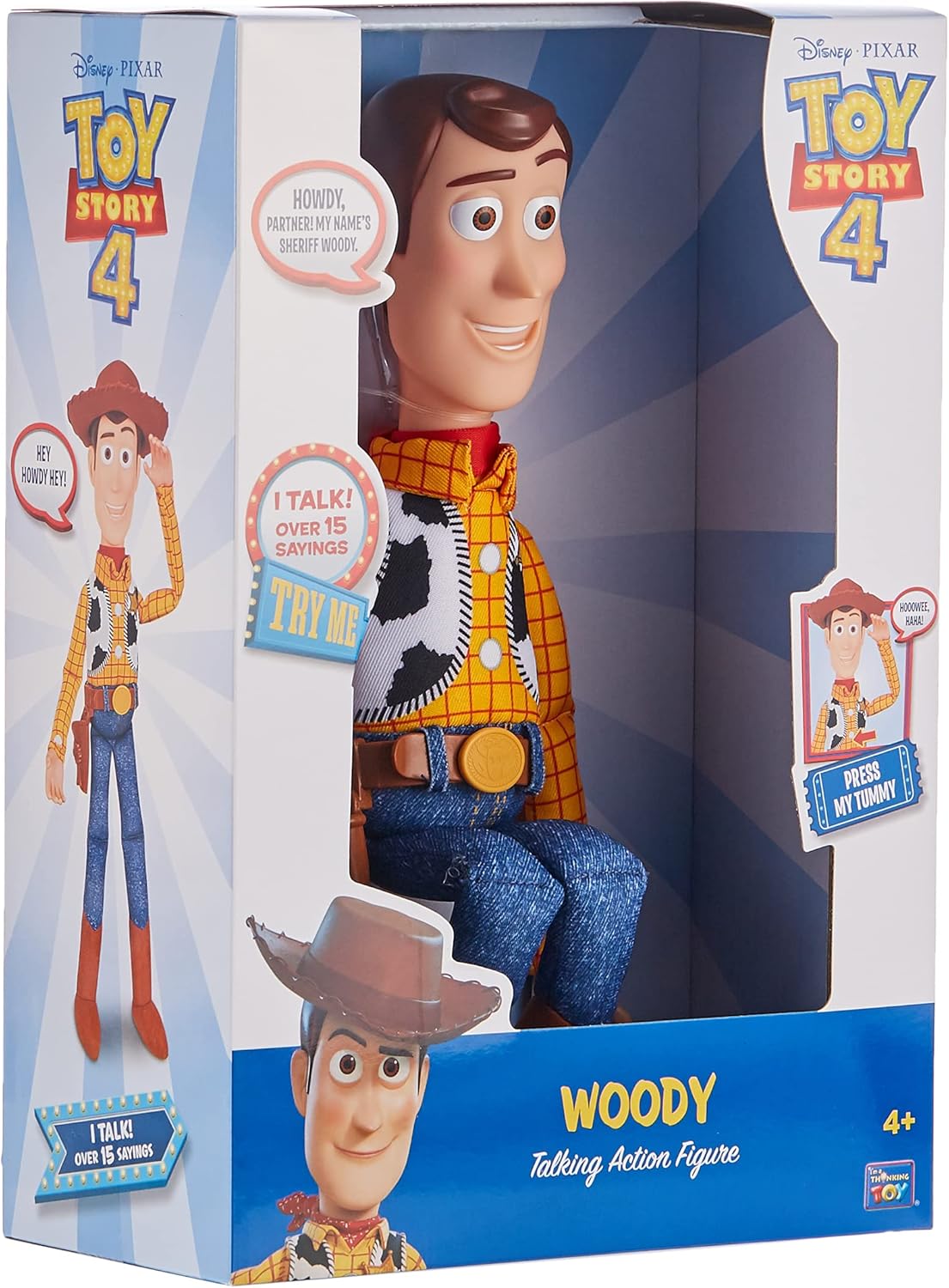 Amazon トイストーリー ウッディ トーキング フィギュア 等身大 ディズニー ピクサー トイストーリー Toy Story フィギュア ドール 通販