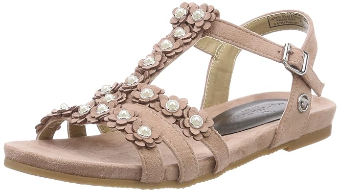 TOM TAILOR Damen 4892203 T-Spangen Sandalen