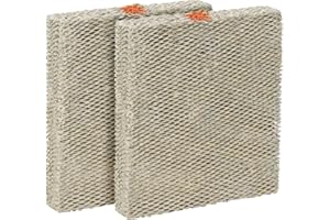 Gazeer 10 Water Panel Humidifier Replacement Filter Made of Heavy-Duty Aluminum Mesh for AprilAire Whole-House Humidifier Models 110, 220, 500, 500A, 500M, 550, 550A, 558 - (2 Pack)