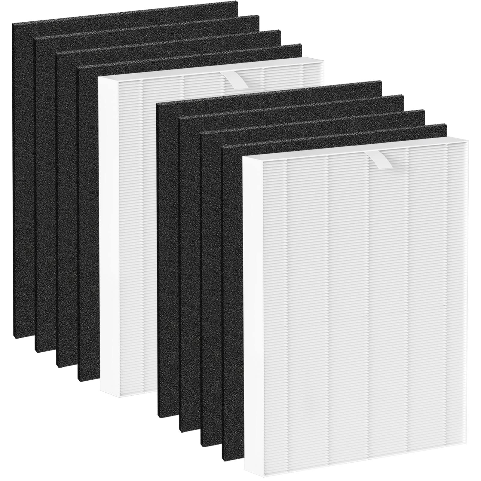 Photo 1 of D360 True HEPA Replacement Filter D3 Compatible with Winix D360 Air Cleaner Purifier, Compare to Part Number 1712-0101-02, 2 x True HEPA Filters & 8 x Activated Carbon Filters