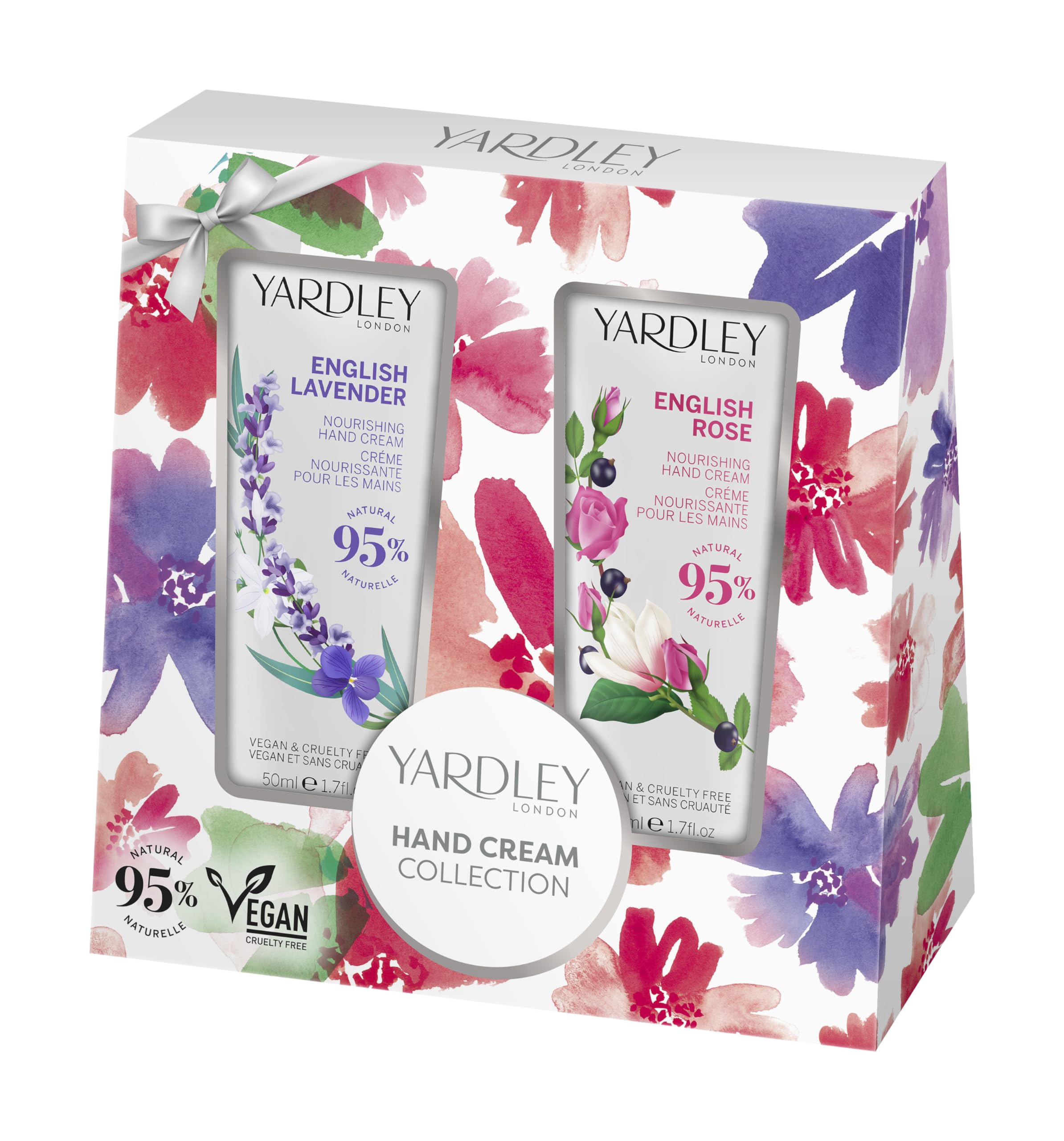 Yardley Hand Cream Duo Set - 2x50ml - Christmas Gifts - Gifts for Her - Birthdays