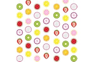 Duraaamo 8 Packs Fruit Party Banner Decorations Twotti Frutti Paper Garland Dancing Frutti Paper Hanging Cutouts Summer Theme Banners for Summer Theme Birthday Party Supplies Decor(Fruit)