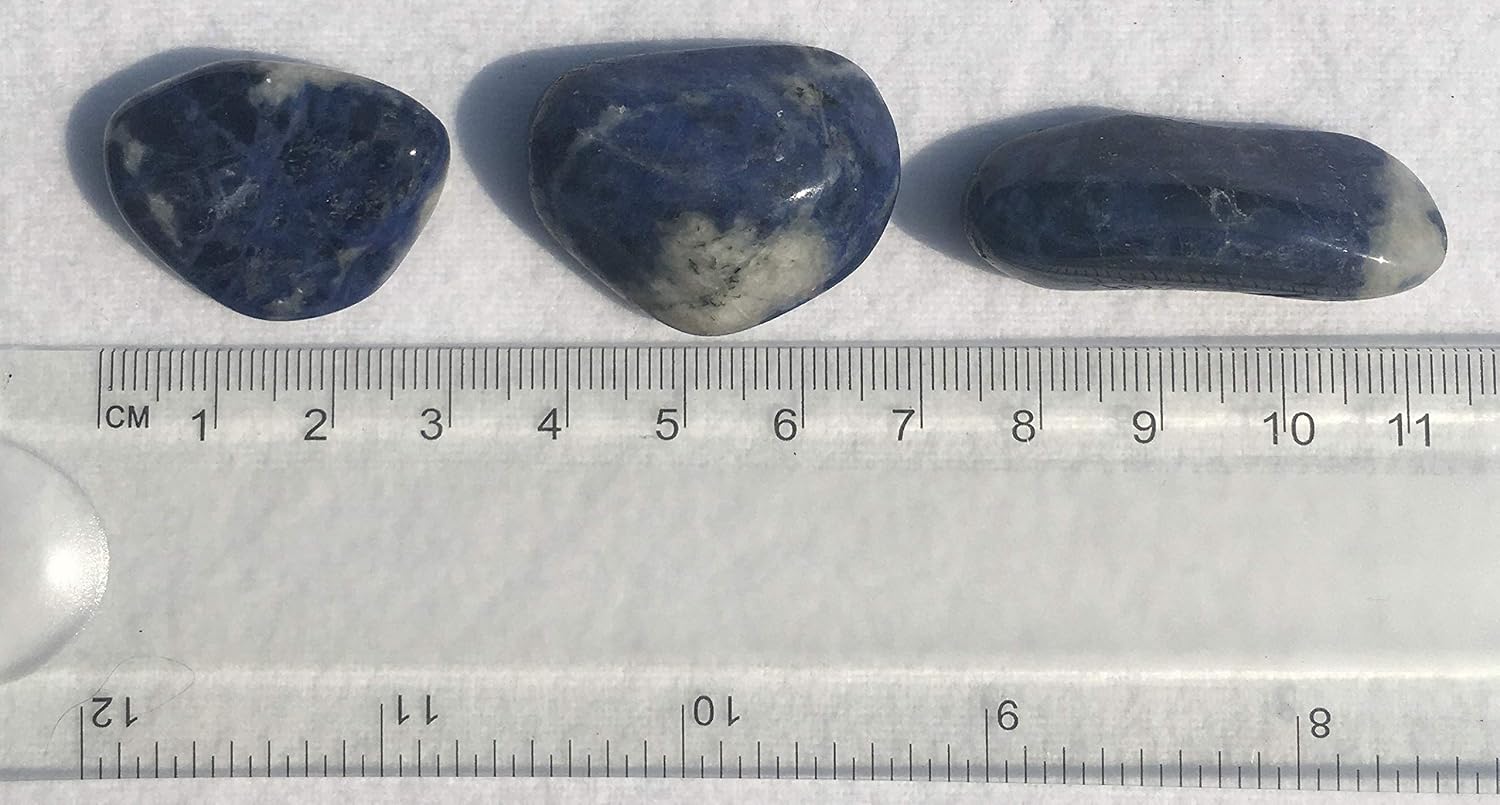 Sodalite Crystal Tumble Stones Medium - 1 Pc - Image 4