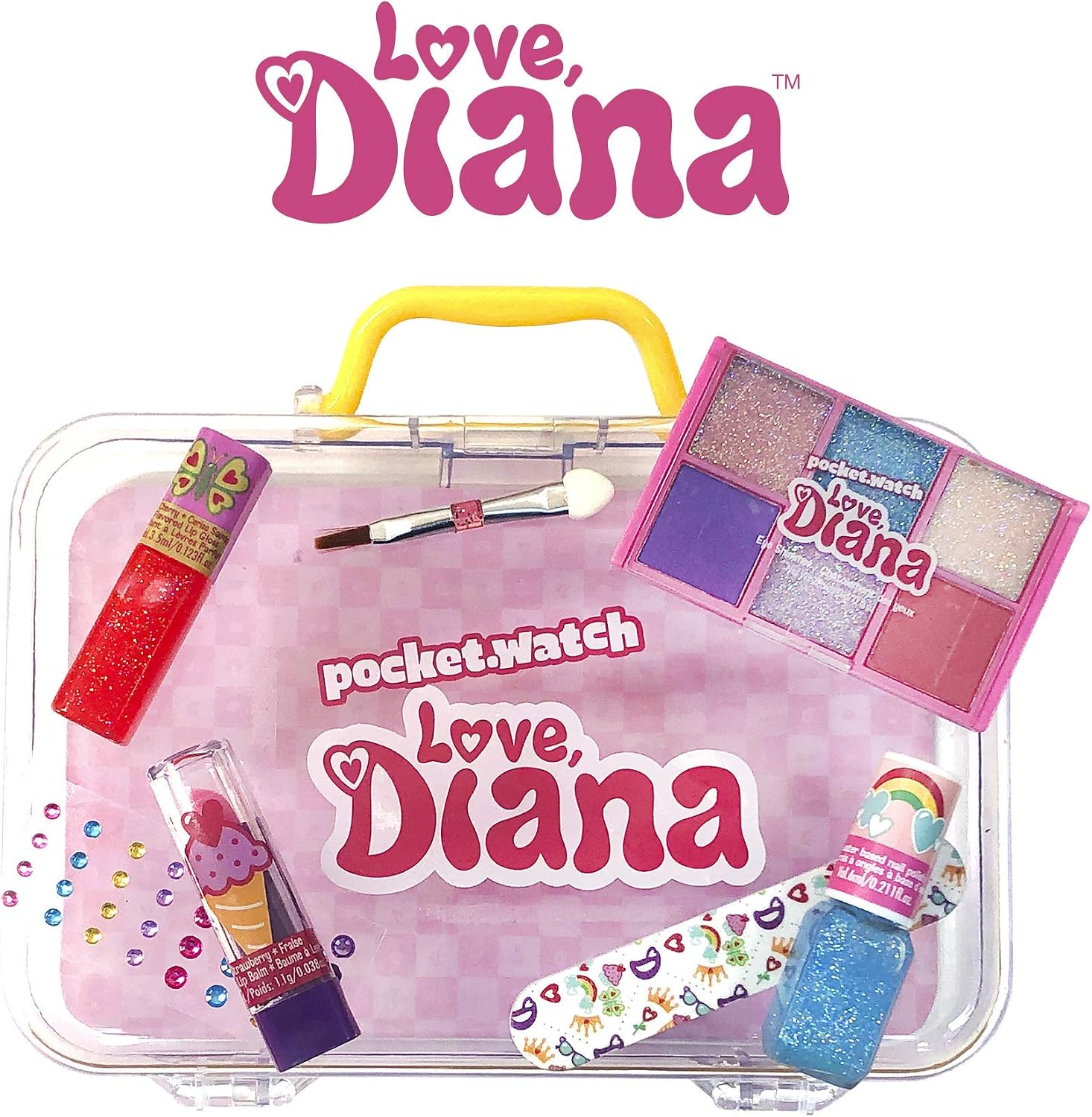 Love, Diana 918493.004 Purse, Make Up Toy Set for Girls with Carry Case, Multicolor, Medium - Image 5