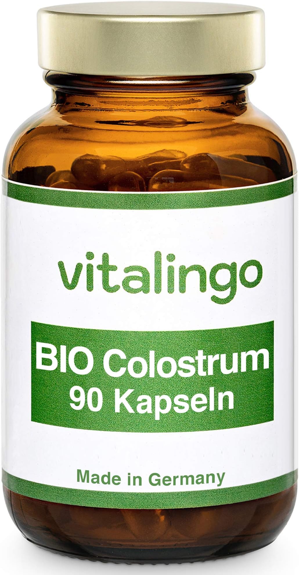 Organic Colostrum Capsules - 60 Capsules 500mg