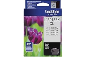 Brother LC3013BKS Black Ink Cartridge, Super High Yield