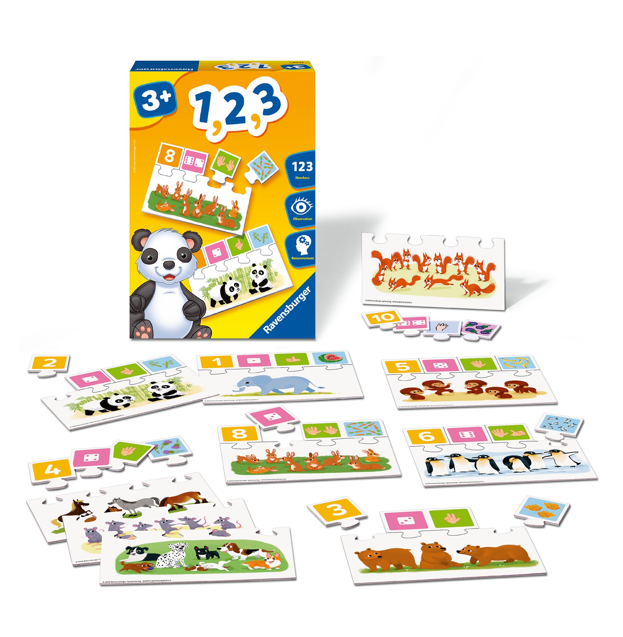 Ravensburger game – 1 2 3