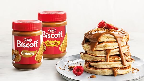 LOTUS BISCOFF COOKIE BUTTER SPREAD, CREAMY, NON GMO + VEGAN, 25.4OZ