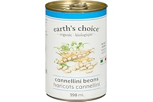 Earth's Choice - Organic Cannellini Beans, No Salt Added, 398ml