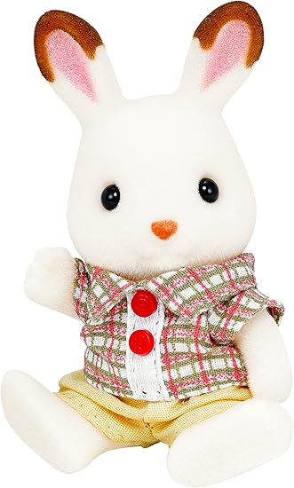 sylvanian families chocolate rabbit sister set