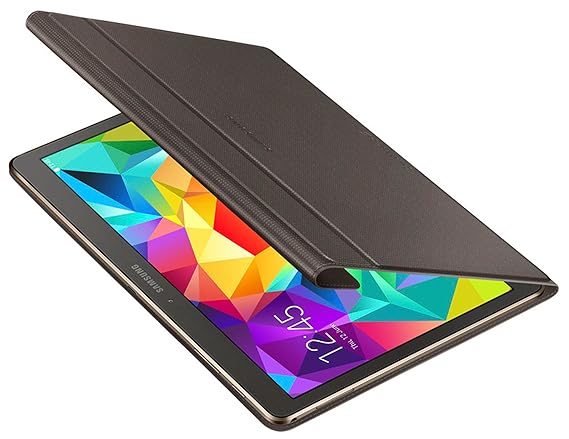 Samsung Folio Schutzhülle Book Case Cover für Galaxy Tab S 10.5 Zoll - Braun