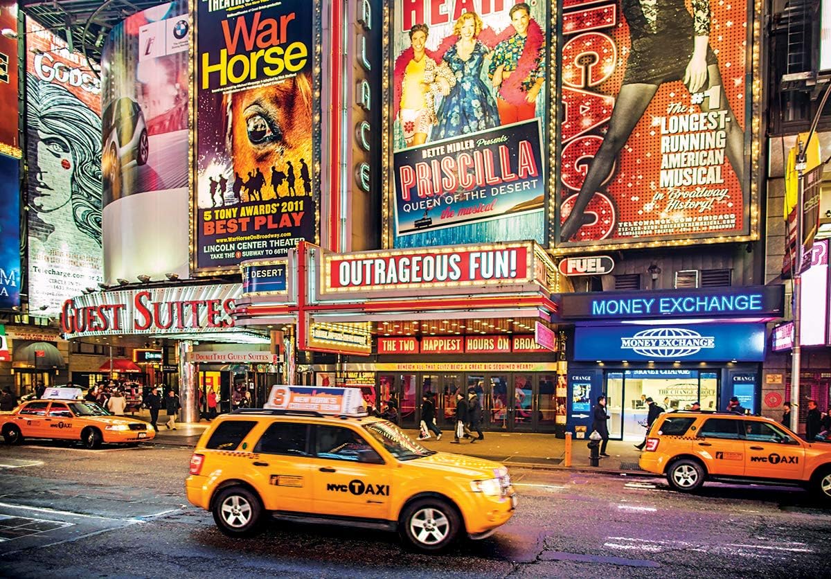KODAK Premium Puzzles 1000 Piece - Bright Lights Big City