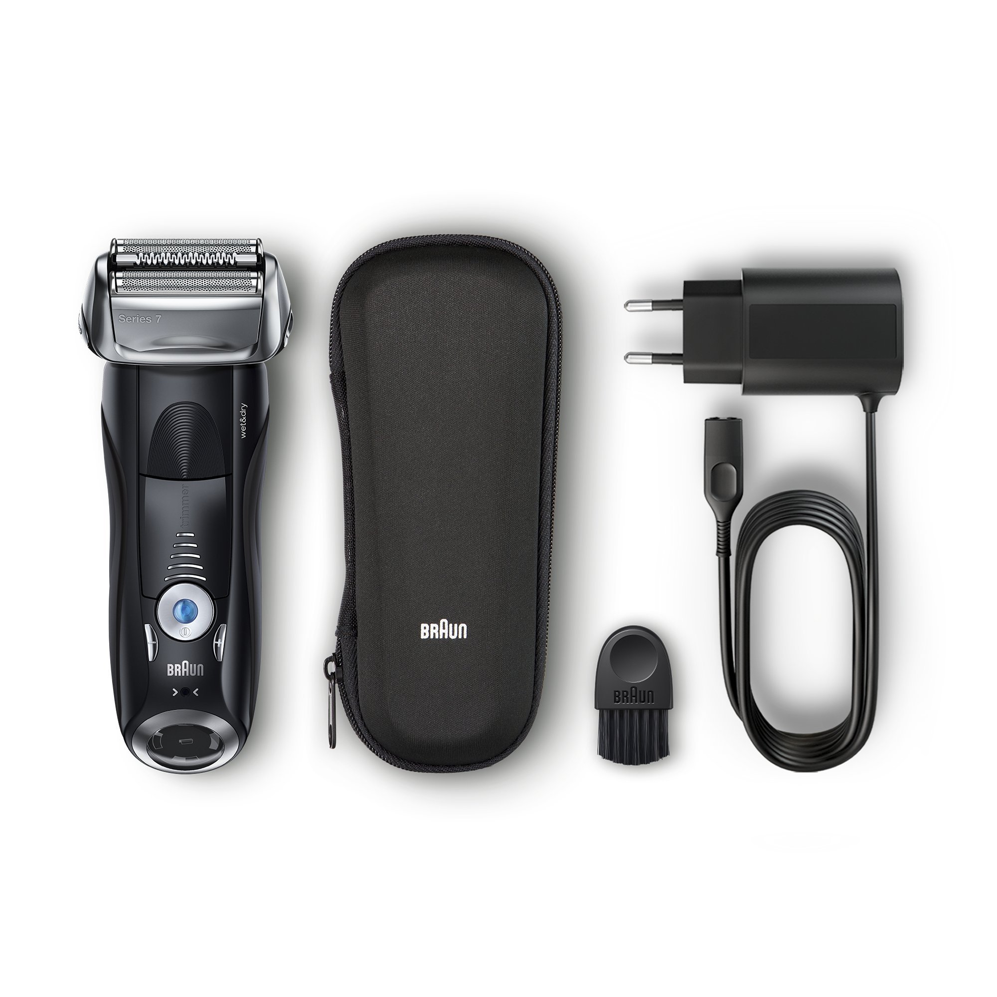 Braun Series 7 Electric Shaver for Men 7840s, Wet and Dry, Integrated
