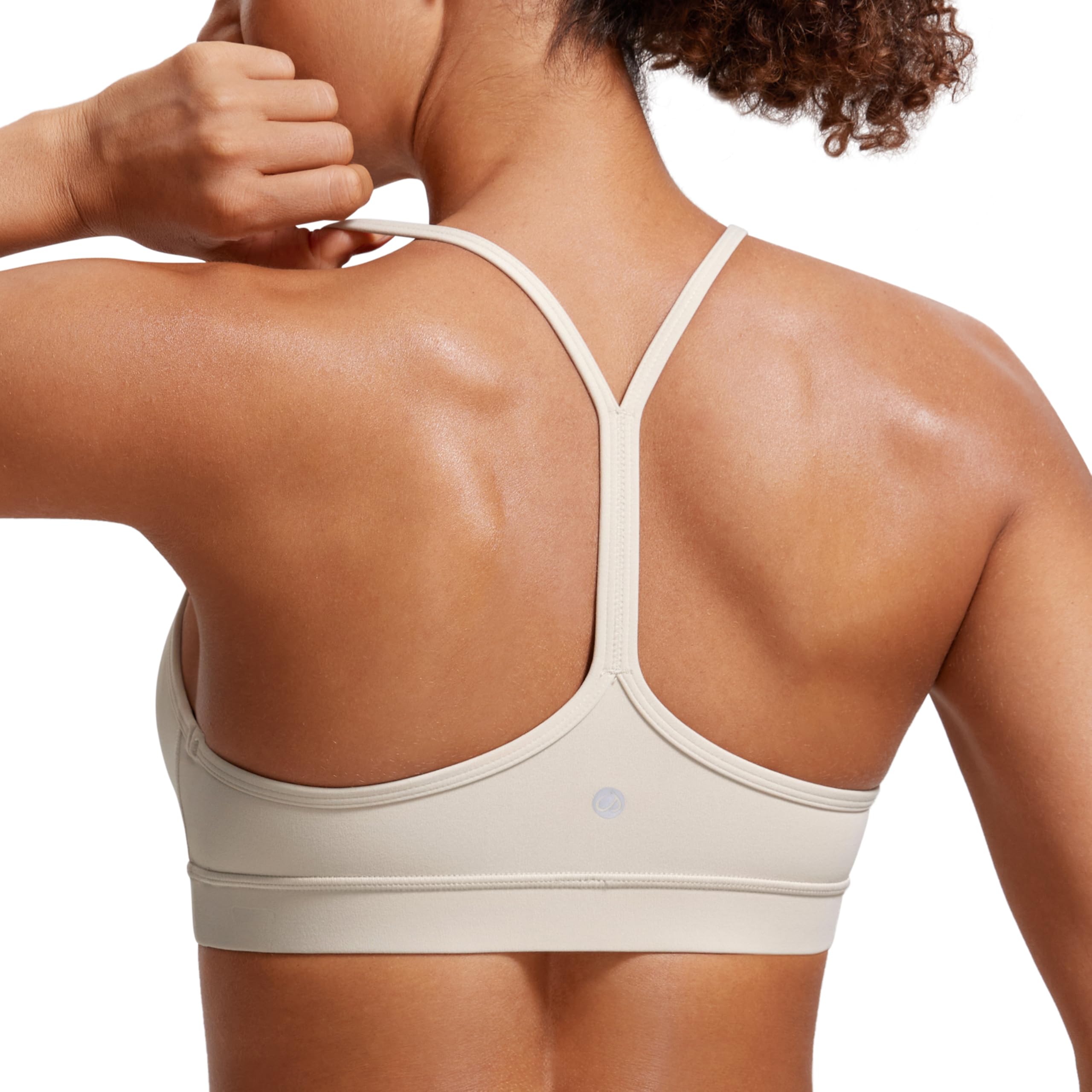 CRZ YOGA Butterluxe Womens Y Back Sports Bra
