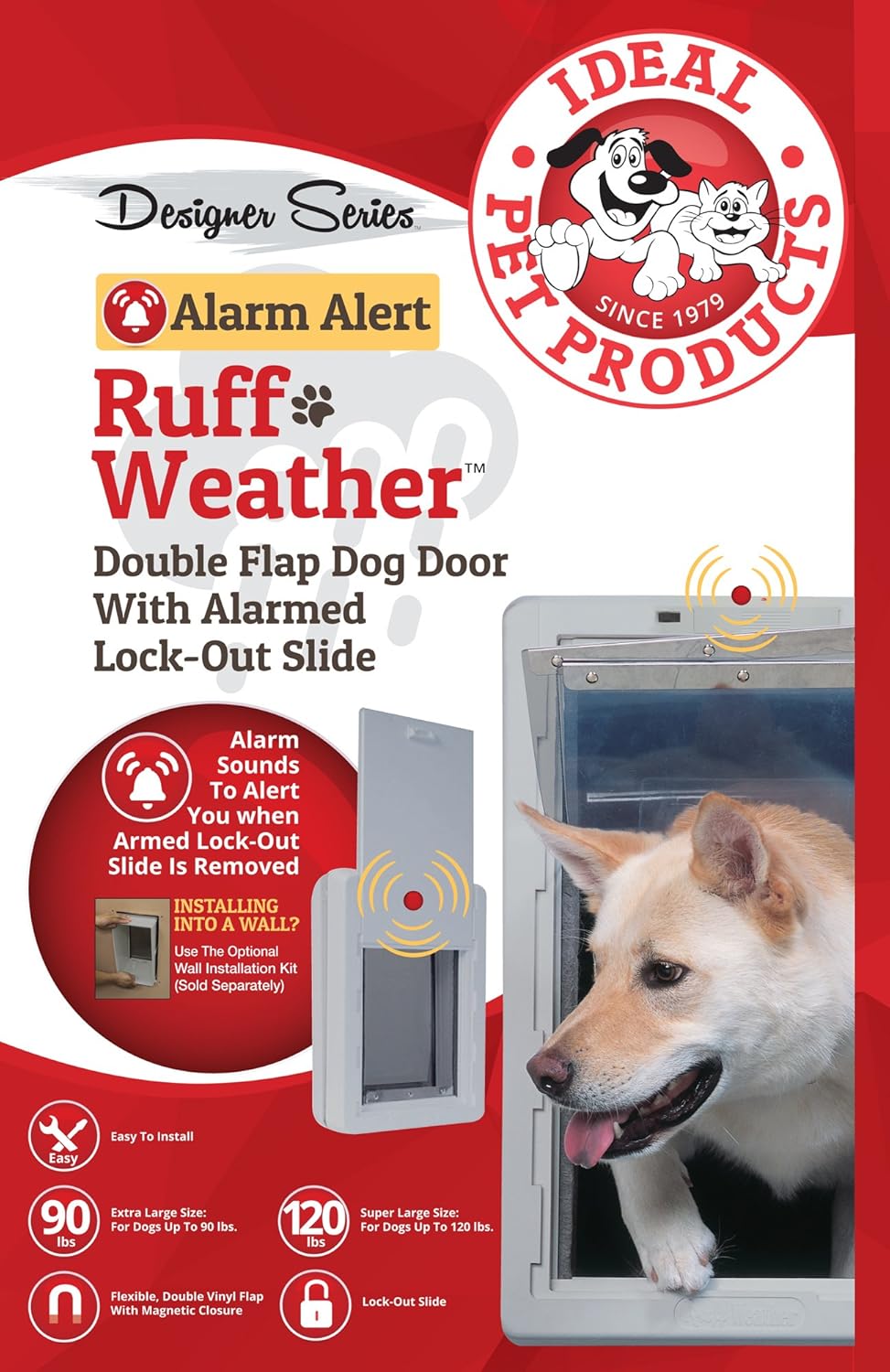 ruff weather all climate dog door