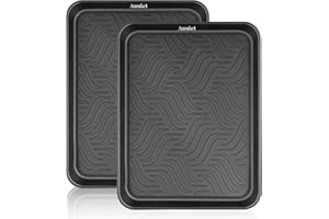 Boot Mat and Tray for Heavy Duty Floor Protection-Pet Bowls-Paint-Dog Bowls, Multi-Purpose, Shoes, Pets, Garden - Mudroom, En
