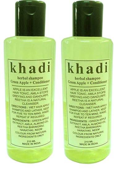Khadi Herbal Green Apple Conditioner and Shampoo (420ml)