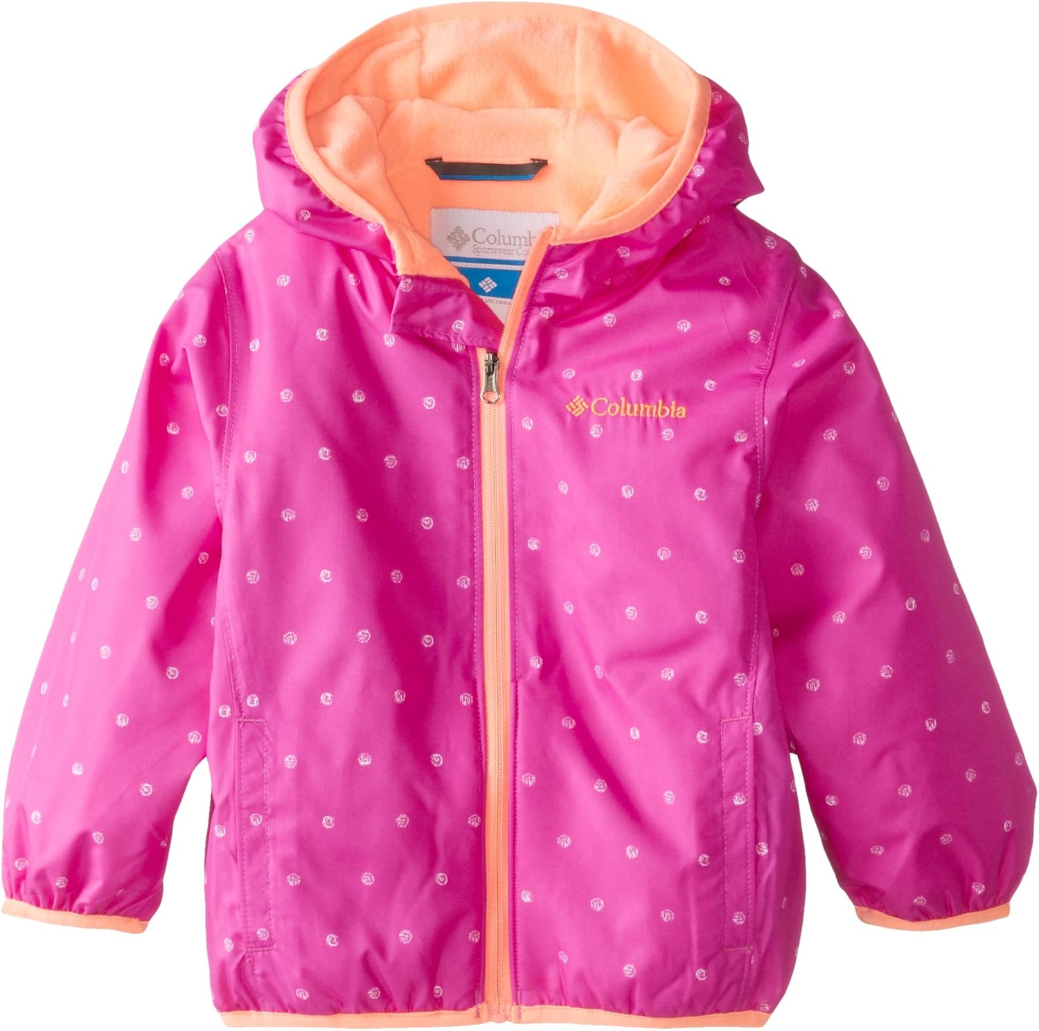 Columbia Little Girls' Mini Pixel Grabber II Wind Jacket