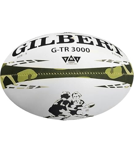 Amazon.com : Gilbert WRS A-XV Training Rugby Ball (Size 3