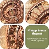Garden Mile Bronze 30cm Waterproof Outdoor Wall Clock with Roman Numerals view 7