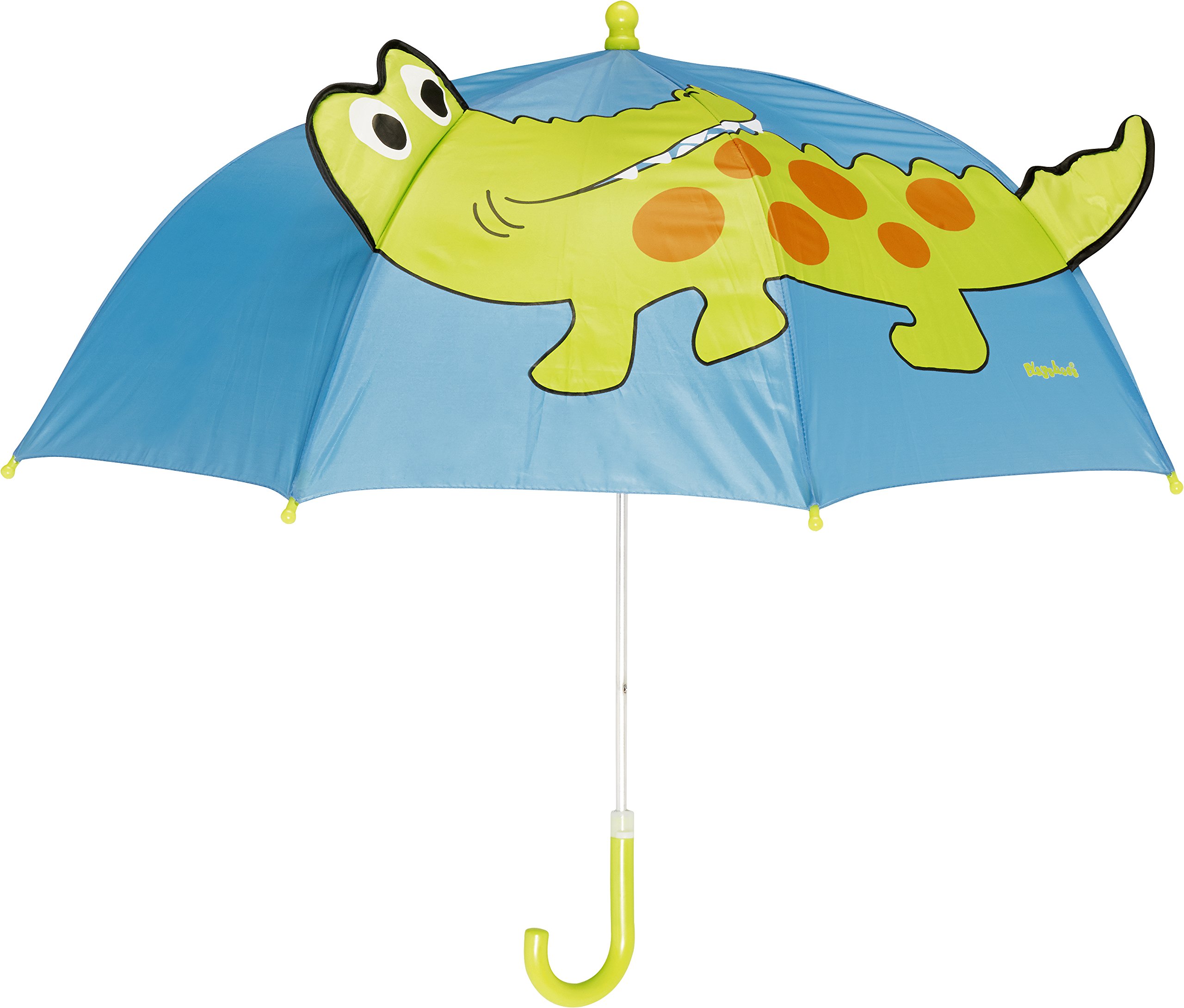 Playshoes Kids Crocodile Umbrella, Blue (original 900), One size