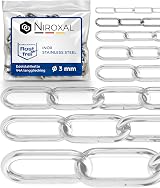 NietFullThings Stainless Steel Chain 316 Marine Grade 3 mm Long Link 20 m view 1