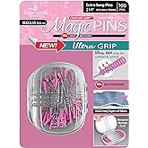 Taylor Seville Magic Pin Ultra Grip Extra Long Regular 100pc