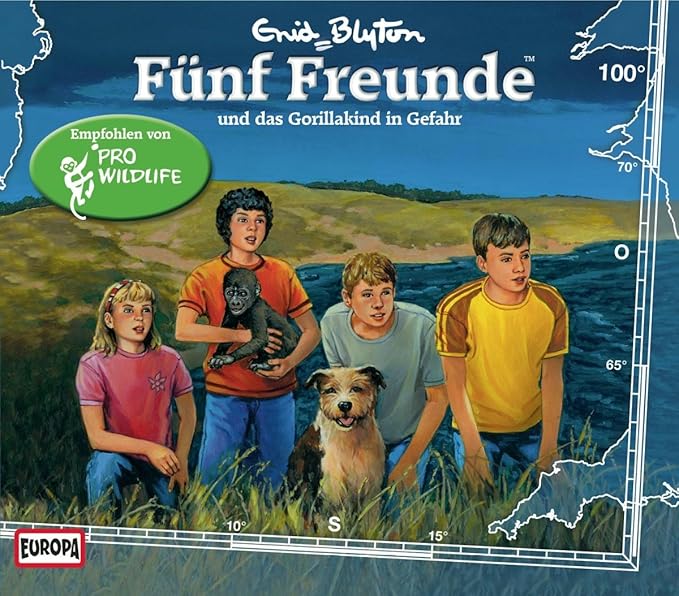 Fünf Freunde Und Das Gorillakind In Gefahr