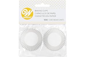 Wilton White Baking Cups, Mini, Pack of 100