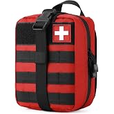 Gonex MOLLE First Aid Pouch, Rip-Away IFAK Medical Pouch | 1000D Polyester, Opens Flat, 6 x 8 x 3 in, Quick-Access Design, Bag Only, Camping &amp; Emergency Use