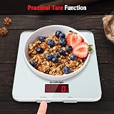 201 Digital Kitchen Scale 5kg Backlit LCD Tempered Glass Platform view 4